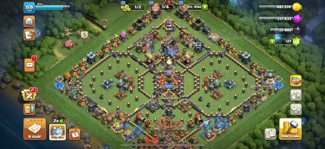 TH18 All 19 gems are given with mail, 18 TH Home Village, 10 TH Builder Base