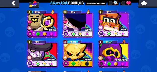 🔥 4 Rank 3s, an ultra-rare Anubis Pin, and a stacked friends list with world-class top players, trophies 23121, brawlers 84, primes 16