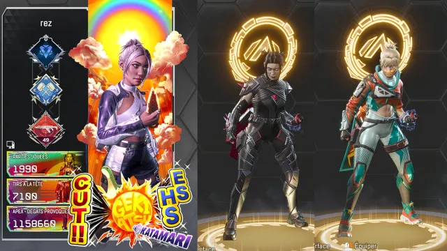 🎮 Apex Wraith Heirloom +54 Legendary (7 y old acc lvl 3) Diamond + 4K damages [Full Access], Алмаз, 351 уровень, Реликвия: Есть