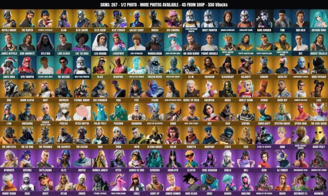 [PC/XBOX] 267 ск🔥Merry Mint Axe🔥Душегуб🔥Признание поражения🔥Синий оруженосец🔥Elite, Продажа, скины 267