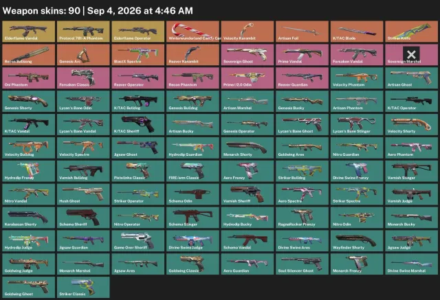 🟦LATAM🟦⟨Butterfly Knife Recon Karambit Reaper+Vandal Ancient Flame Speed🟦⟨183 LVL⟩🟦FULL ACCESS🟦, Sale, Calibration, Agents: 23, Skins: 90