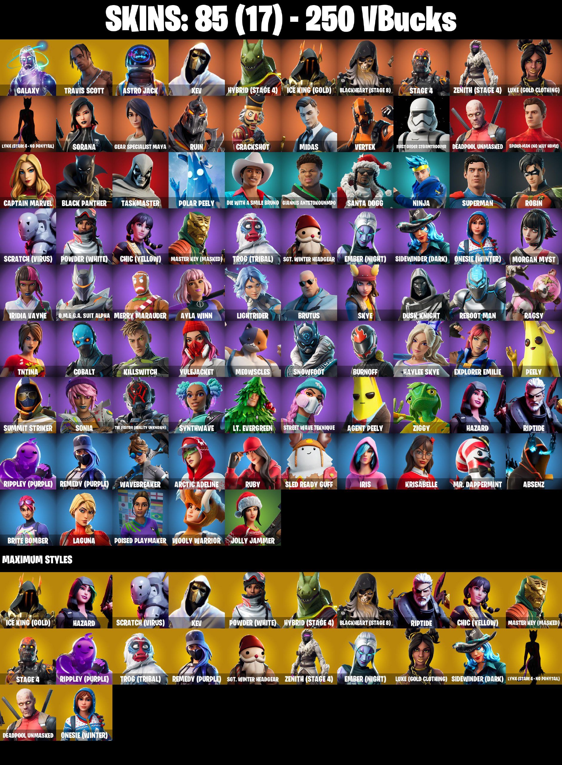 90 SKINS | Galaxy | Travis Scott | Astro Jack | Midas | Galactic Disc | Cactus Jack | Astroworld, Sale, skins 90