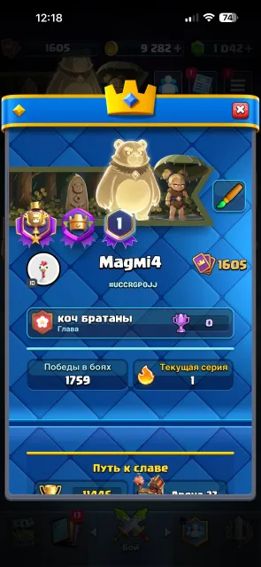 ❤️🔥VERY FAT ACCOUNT IN CLASH+BS🤙MANY EVO, HEROISMS☝️EXCELLENT ACCOUNT FOR MAIN❤️RELINK❤️🔥, Arena 28, Level 1605, 11500 trophies, 122 cards, Available