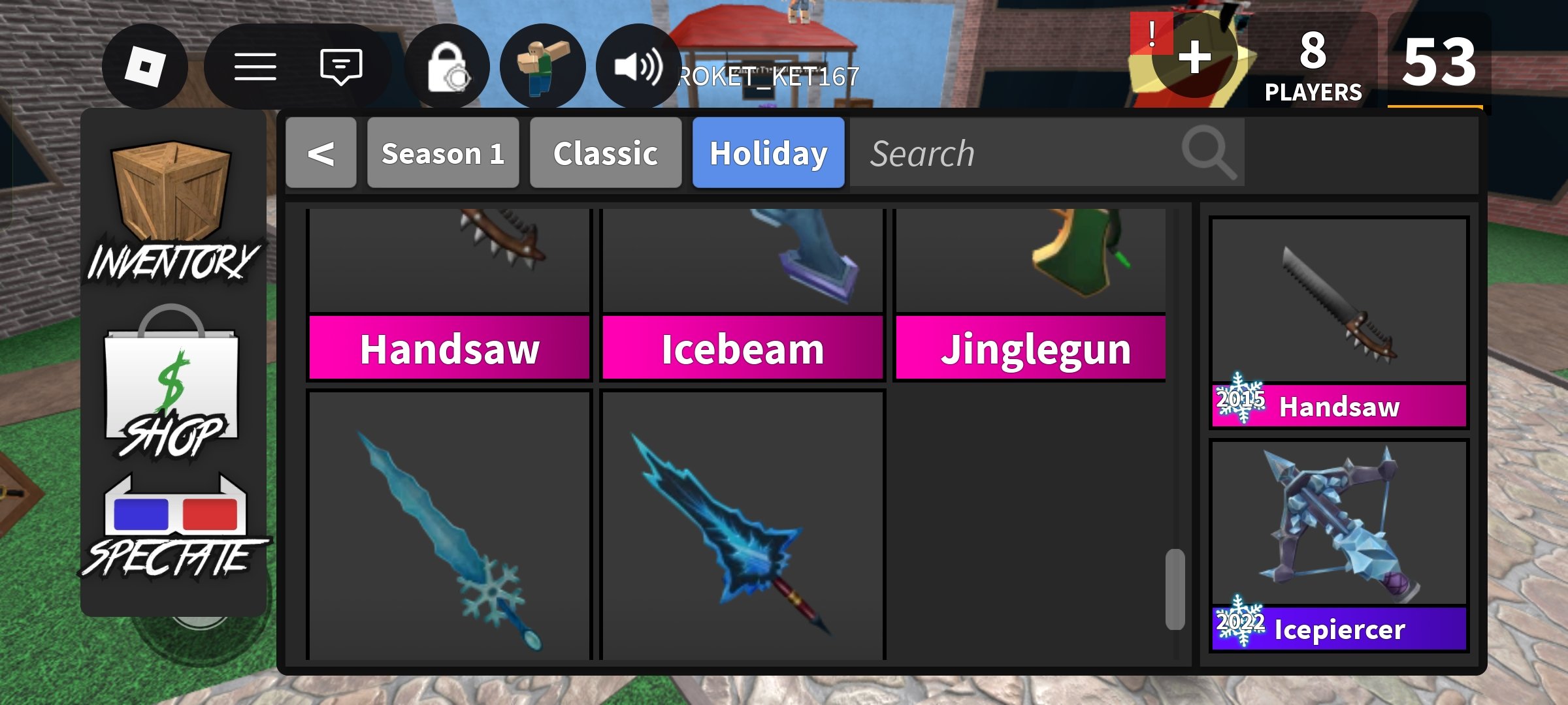 Top akk, mm2, steal a brainrot, Sale, Voice chat: No
