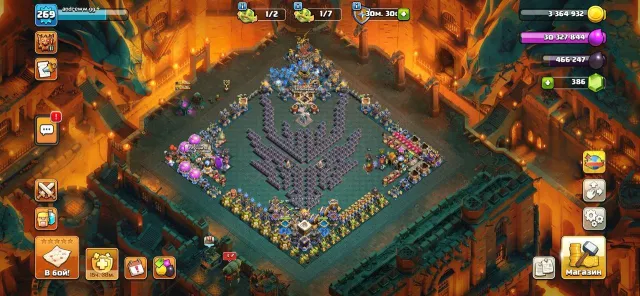 🔥Топовый аккаунт Clash of Clans l 18TX l Максимальная прокачка | Личная почта🔥, 18 TH Родной Деревни, 10 TH Строителя