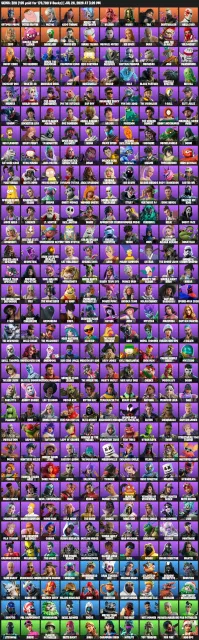 ✅ 【320 Skins】 ✅ 【Optimus Prime】 ✅ 【Peter Griffin】 ✅ 【Mizuki】 ✅ 【Kado Thorne】 ✅ 【Hadean Key】 ✅, Sale, skins 320