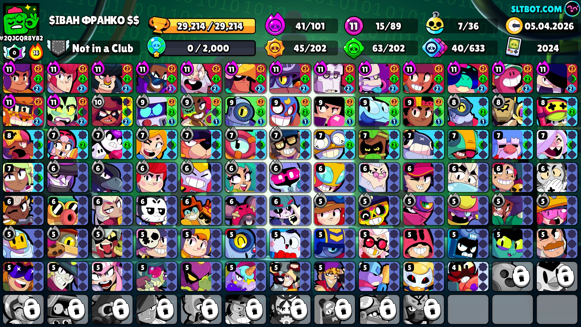 🎥VIDEO REVIEW🎥15-𝟏𝟏 FORCE🟪41-HYPERCHARGES🟪Colt-mecha (3),Jessie-mecha,Snow Queen Amber, Edgar Mecha, trophies 29000, brawlers 89, primes 8