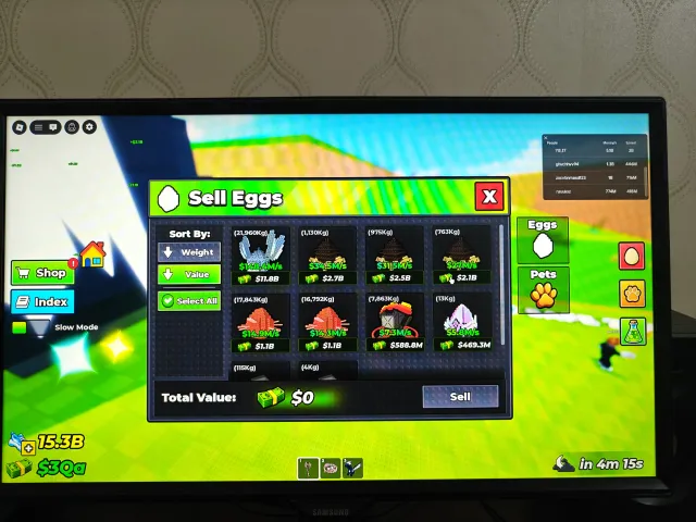 Account main game Steal egg details in the photo, Sale, Voice chat: No