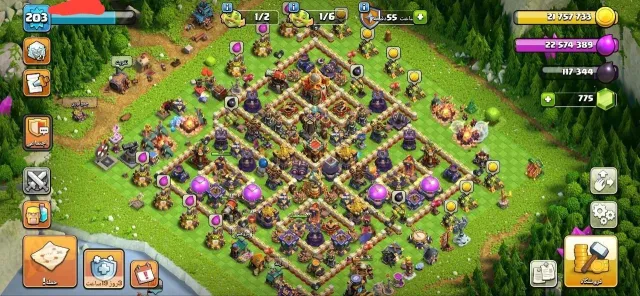🔥TH 16🔆Great account 🔆 Lvl 203, 16 TH Родной Деревни