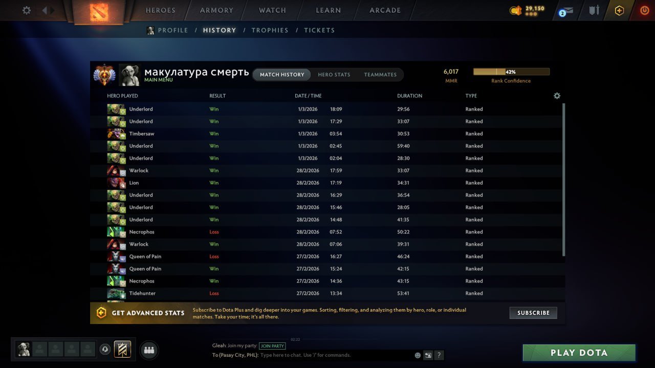 2388 MMP💖10700 ORDER💖ARKANA OGR✅ FULL ACCESS✅ NO POOLS OR WAKS✅AUTOMATIC ISSUANCE💖, Sale, 6017 MMR, 10605 Behavior score, 10605 вежливости, 1100 games, 1100 hours