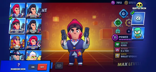DUELIST COLT😍HEROINE BIBI🥶WEREWOLF LEON☠️CALAVERA, GUARDIAN, WITCH SHELLY, VIRUS BIT, OLD BP, 41000 trophies, 91 brawlers, 10 primes
