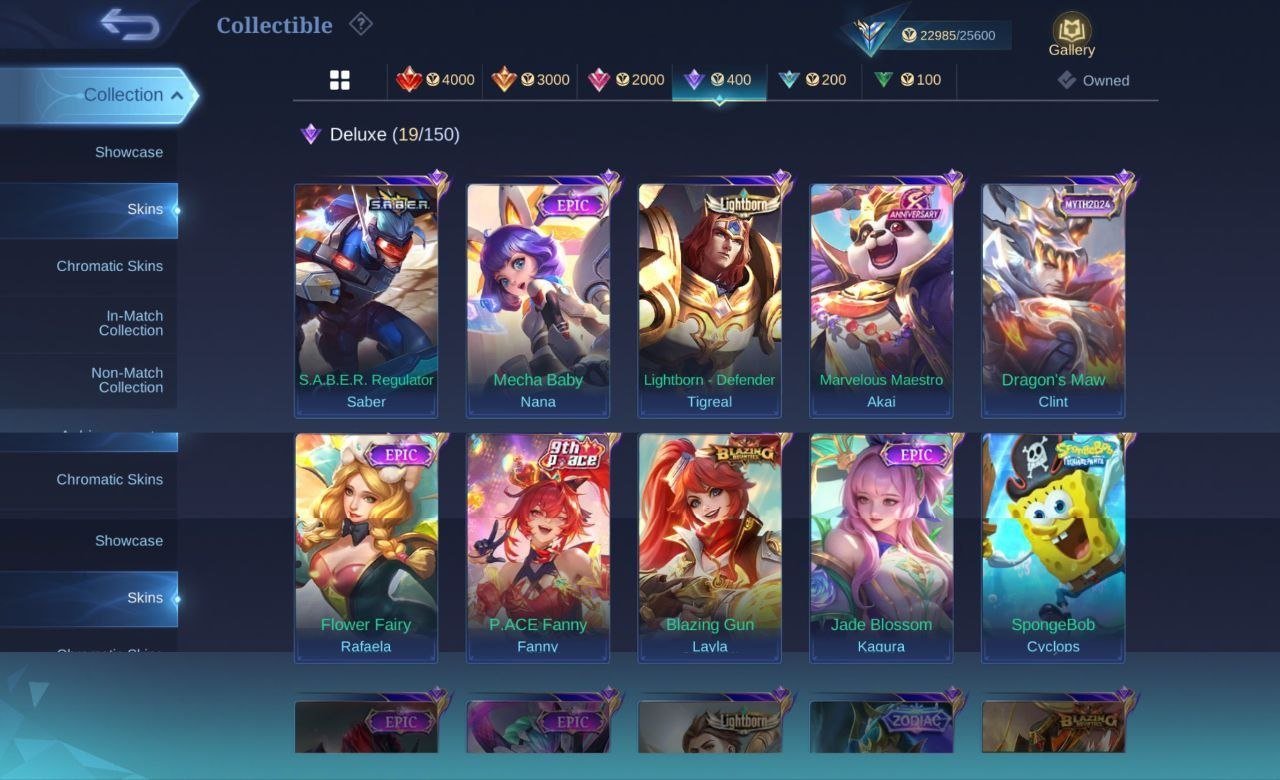 60⭐ almost max emblem > 80 hero >19 epic skin> highest rank mythical glory, Sale, Rank: Mythic, Level: 48, Winrate: 50%, Heroes: 79, Skins: 108