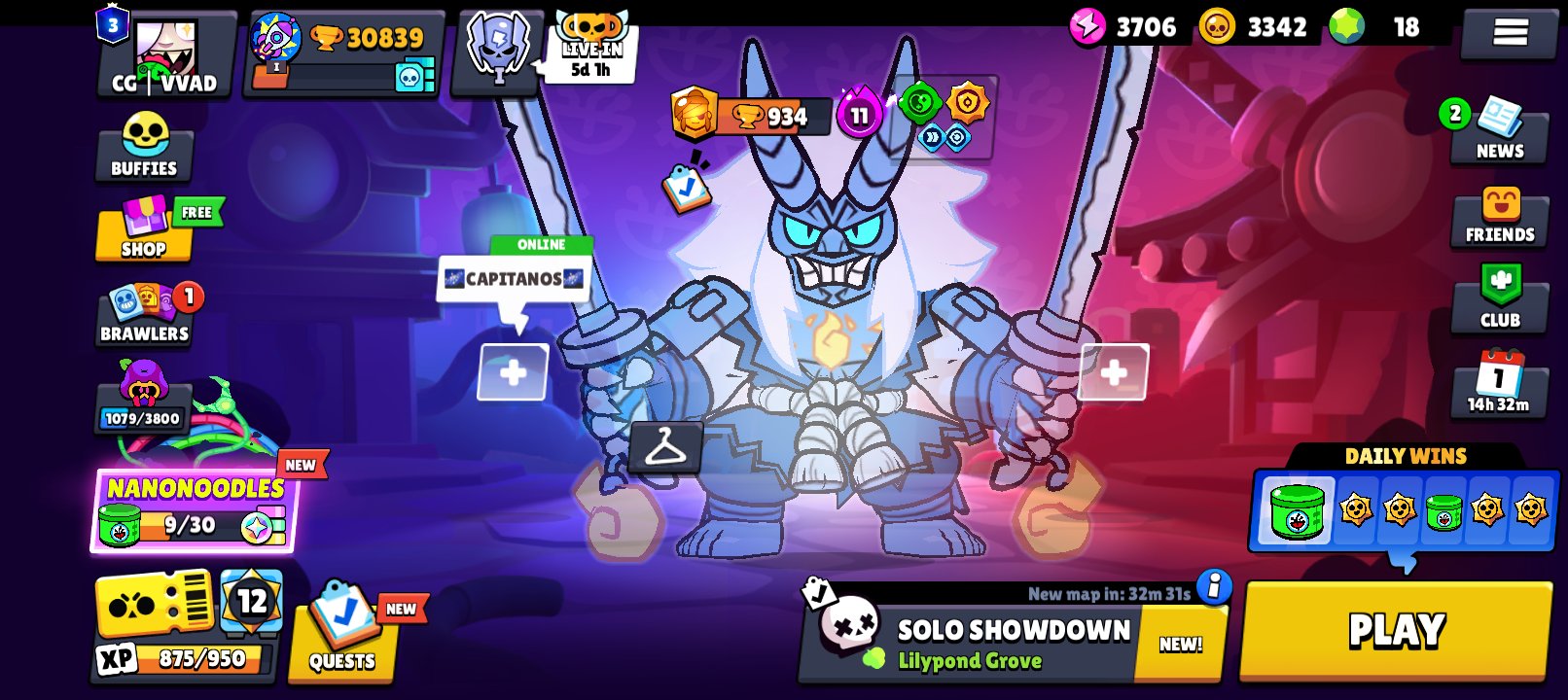 🔥 JUICY ACCOUNT 30k trophies | 84 BRAWLERS | HUGE SKIN COLLECTION (230+), trophies 30000, brawlers 84, primes 3