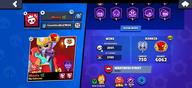 FULL 107/107 | 49.3k Trophies | LEGENDARY | 11 LVL + Hypercharges, 49296 trophies, 107 brawlers, 23 primes