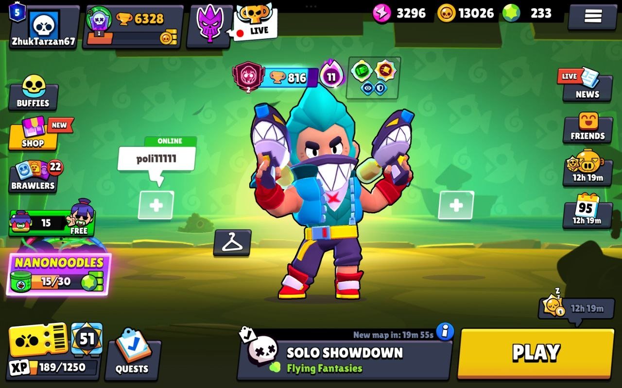 ⚪🔴Master League(8350 peak |Colt at 816 | 9 Brawlers at Level 11(buffies on photo)| Name change✅, trophies 6300, brawlers 56, primes 5