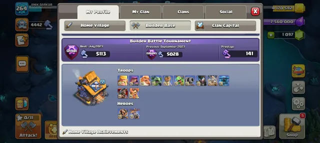 Th 18 Max➤6 hero max➤Legend 2➤Helper Max➤India local➤12 EPIC MAX 1× 23➤4 scenary➤Bh 10 Max➤, 18 TH Родной Деревни, 10 TH Строителя