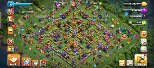 OLD 2017 ACCOUNT💪😊FULL 16 TH🌹🥰, 6 BUILDERS, 10 CC, 1300 CW MEDALS, A LOT OF SKINS,🎉💕, 16 TH Home Village, 10 TH Builder
