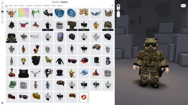🪖 MILITARY ELITE | 💎 65K TOTAL | 🔫 WAR GAMES GP | 🐻 FNAF LOVER | 🦾 TACTICAL SKIN, Sale, Voice chat: No