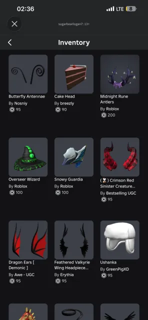 ❄️🔥60K+ total| TDS| BF| TSB| RIVALS | 4Pages of Hats❄️🔥, Sale, Voice chat: Yes