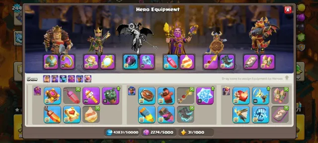 Th18➤good account➤9 epic max 3 epic 26➤Profile good➤Bd local➤600+ cwl medel➤70% shop➤Email changed, 18 TH Родной Деревни, 10 TH Строителя