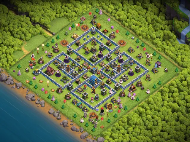 🦾 2 Christmas Trees 2014, 5 Cauldrons 2015 and 1000+ War Stars, 12 TH Home Village, 5 TH Builder Base