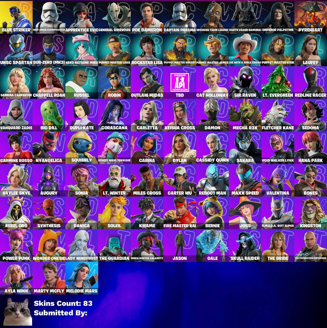 🎨 77 skins | 🌟 Fortnite account