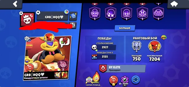 SKIDVORTIS 🔥 MATCHERINO 💀 DONATE PINS 💥 OLD 2019, 55900 trophies, 107 brawlers, 30 primes