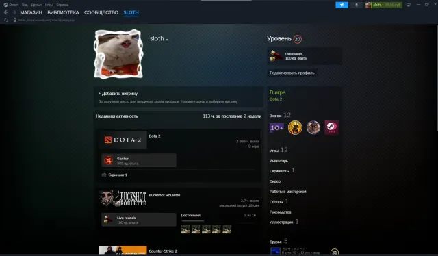 ❤Account MAINPULL❤😎4 ARKANEN😎✔Und noch Spiele im Wert von etwa 3k Rubel✔😋20 Level Steam😋 LEST DIE BESCHREIBUNG!, Verkauf, 4170 MMR, 11000 Ehrlichkeit, 11000 Höflichkeit, 2875 Spiele, 2995 Stunden