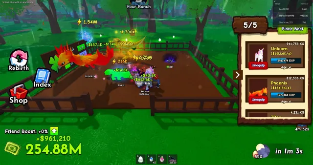 Roblox: Ride a Pet account with Phoenix and Unicorn, no scripts, Sale, Voice chat: No