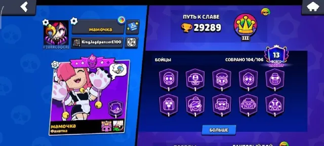 🔴🔥 FAT ACCOUNT 🔴🔥⎝⎝💢✅29395 CUPS / 24 HYPERS✅💢⎠⎠🔴✨13 PRIMES💛❗DESCRIPTION, 25358 cups, 90 brawlers, 11 primes