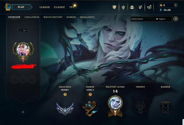 ❄️EUW❄️SILVER 1❄️Lp 45❄️HAND LEVEL S16 💠BE: 36000, Sale, level 33, champions 25, skins 3, Silver