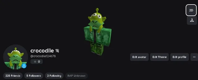 🐊 Roblox Account for Sale — crocodile (@crocodile124678), Sale, Voice chat: No