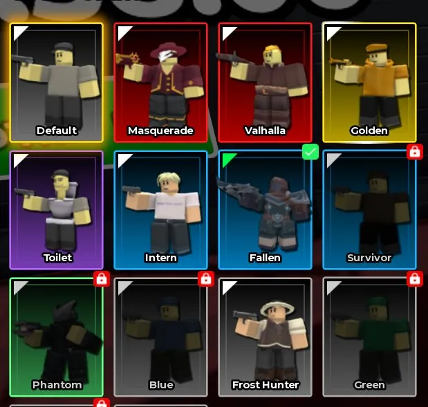 selling TDS skins, 17-18 blue hive BSS, there are many skins, 2000-1500 robux in total for skins, Sale, Voice chat: Yes