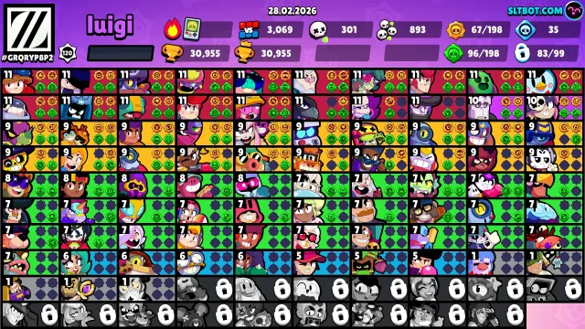 🔥A LOT OF SKINS + A VERY COOL ROYAL ACCOUNT🔥, trophies 30955, brawlers 83