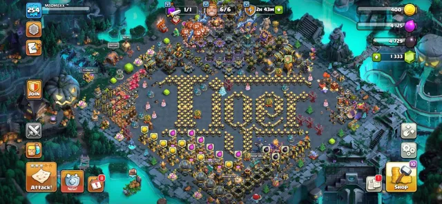 Th 18 New ! Max Builder base ! Good Equipment ! Ghost Sceanry ! Name change available, 18 TH Main Village, 10 TH Builder