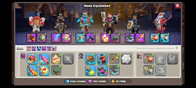💥 60% Discount Shop | 👑 Maxed TH15 | ⭐ 206 XP | Heroes 90-90-63-35-02, 15 TH Родной Деревни, 8 TH Строителя