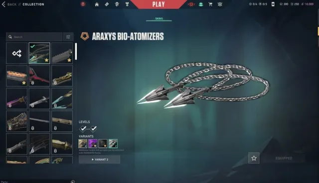 🖤10.000 VP | 3 ножа | Біораспилювачі Араксис | Phantom Араксис | Sheriff Араксис | багато скинів🖤, Продаж, Під калібровку, Агентів: 20, Скинів: 24