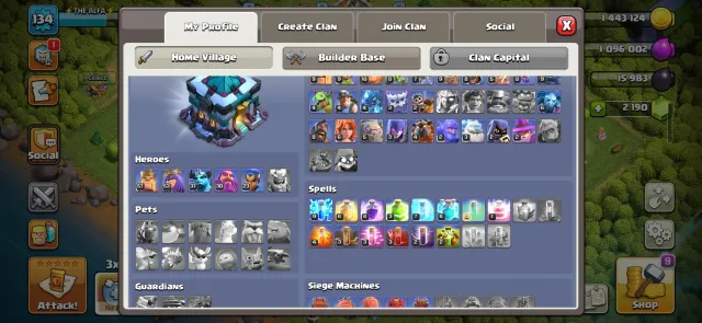 13 th13🔥⚡️great account🔥⚡️heroes: 37/47/24/13/1 🔥⚡️ tag: #Q0VVQLCQL, 13 TH Home Village, 9 TH Builder Base