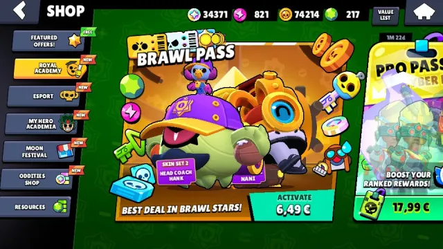 🏆106K🏆CHEAP REGION⭐️105PRIMES🟡74K Coins💎217 Crystals💎✨34K BLINGS, 106116 trophies, 106 brawlers, 105 primes