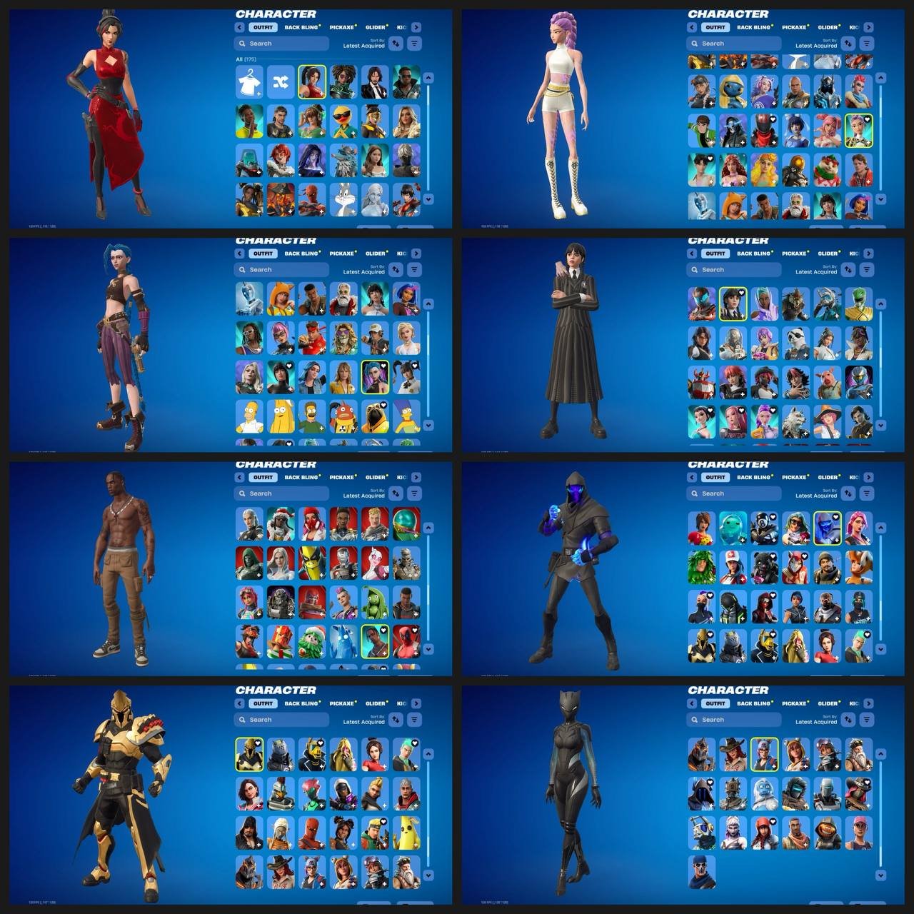 STW | 🌟 (Travis Scott-Jinx-Wednesday-Sabina) |⛏️Axehammer Omni Sword|💰 2500 V-Bucks #MJ2550, Sale, skins 175