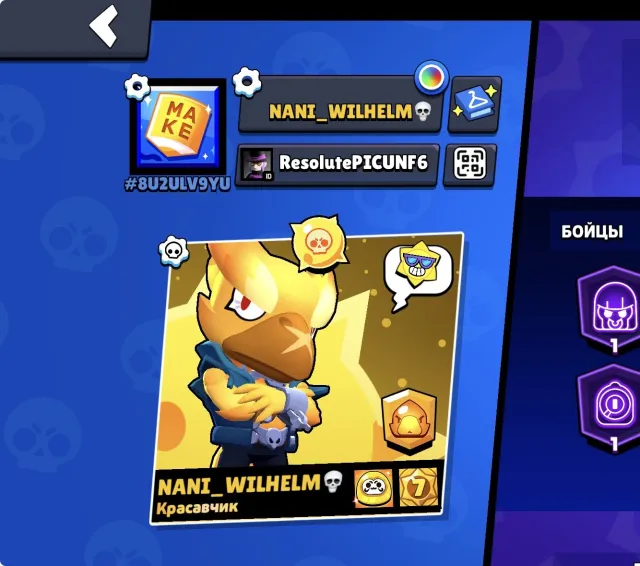 ✅Account in bs 16 primes 47000 trophies sunny glory✅, 47000 trophies, 107 brawlers, 16 primes
