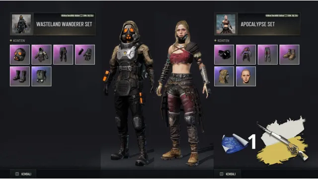 🌟 CHROMA GOLD KAR98K | APOCALYPSE & WASTELAND SET | 4x BATTLESTAT, Yes BATTLEGROUNDS Plus