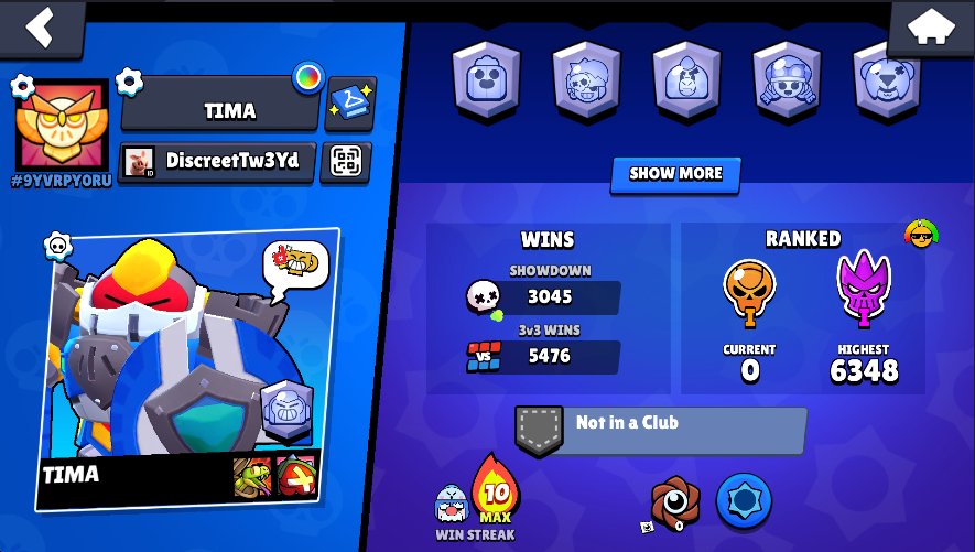 💳3 OLD BP💳🏮PALADIN SURGE🏮MERCHANT GALE🏮FURIOUS FANG🏮🐥SANTA MIKE🐥🍀6-11 LVL🍀💎12 GEMS💎🎀, trophies 26200, brawlers 64