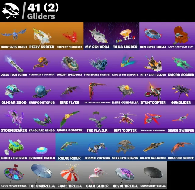 GLACIAL DUMMY + SONIC + WOLFE + VOIDBLADE | FULL ACCESS 🔥, Продажа, скины 26
