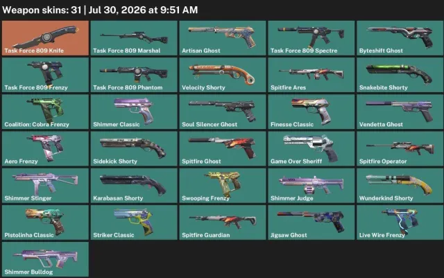 ⭐AUTO DELIVERY⭐31 Skins + 22 Agents🔶1 Knife🔶Task Force 809 Knife🔶Lifetime Warranty, Sale, Ranked unlocked, Agents: 22, Skins: 31
