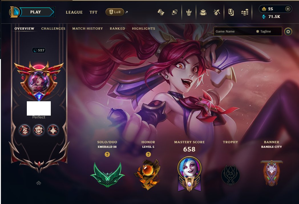 EUNE MAIN ACCOUNT FULL DATA - FULL CHAMPIONS + 71K BE - Emerald 3 - 234 Skins -, Sale, level 527, champions 173, skins 234, Emerald