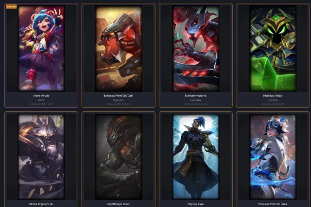 RU / Nightbringer Yasuo, Porcelain Protector Ezrealб Grey Warwick, Medieval Twitch. 42 epics, Sale, level 244, champions 145, skins 110, Emerald
