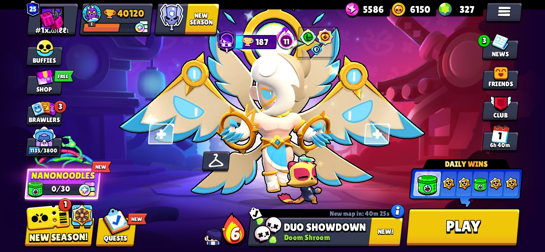 🔥50,000 BLING🔥180+ SKINS🔥OLD BP(GALE, SURGE, COLONEL RUFFS)🔥OG 2020 ACCOUNT🔥, trophies 40120, brawlers 96, primes 25