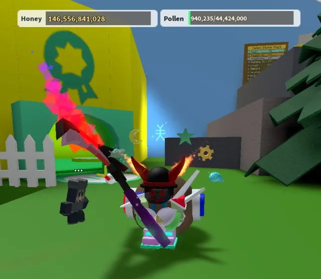 🔴 49 BEES | LVL 15–16 | DARK SCYTHE | COCONUT CANISTER | GUMMY BOOTS, Sale, Voice chat: No