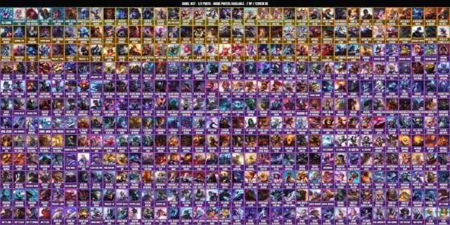 GOLD IV👑837 skins👑182 champions 🏆 129.9K BE👑Celestial Dragon Ezreal (prestige)👑K/da Evelynn (prestige), Sale, level 421, champions 182, skins 837, Gold